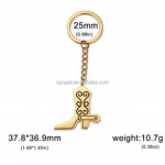 Cowboy Keychain Factory - Custom Western Boots Keyring Supplier