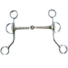 Horse Bit Supplier - Junior Roller Gag Snaffle Bits