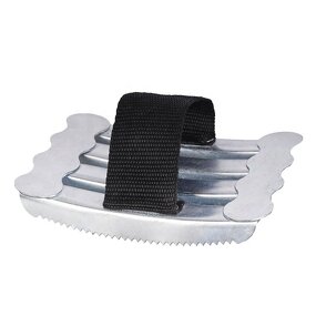 Curry Comb Manufacturer - Metal Massage Comb with Strap