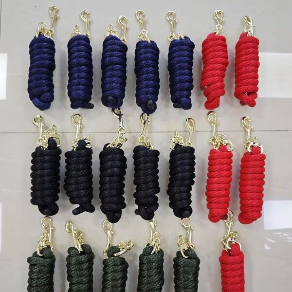 Horse Lead Rope Factory - Poly Nylon Rope with Chain