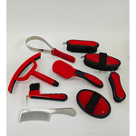 Horse Grooming Kit Supplier - 9 Pieces Set with Tote Bag
