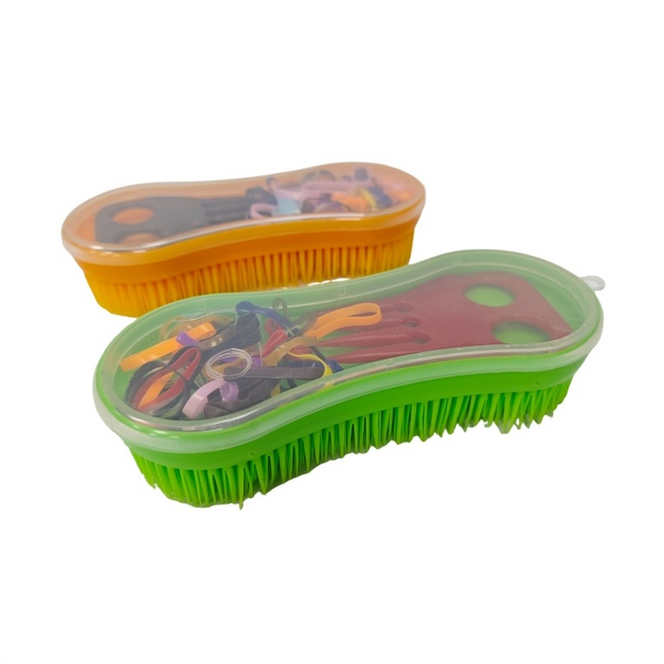 Horse Brush Manufacturer - Miracle Brush with Plaiting Kit