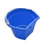Water Bucket Supplier - 20L Flat Back Plastic Bucket