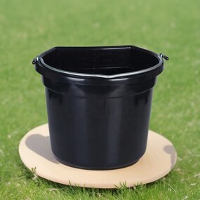 Water Bucket Supplier - 20L Flat Back Plastic Bucket