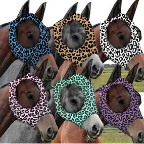 Horse Fly Mask Manufacturer - Elastic Mask with Ears UV