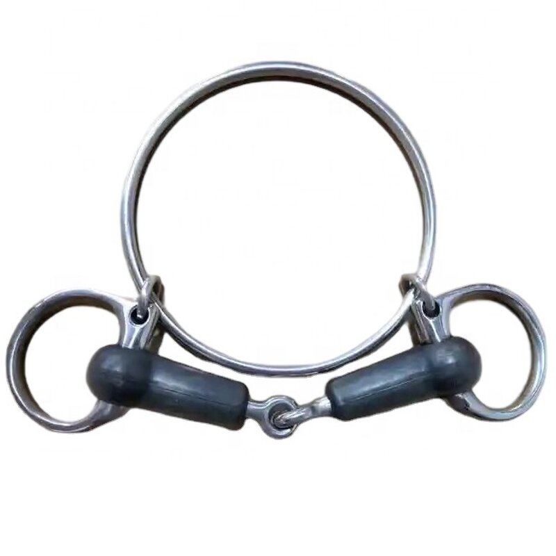 Horse Bit Factory - Dexter Rubber Mouth Snaffle Bits