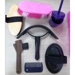 Horse Grooming Set Supplier - 8 Pieces Tools with Organizer