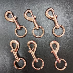 Snap Hook Manufacturer - Zinc Alloy Brass Swivel Carabiner