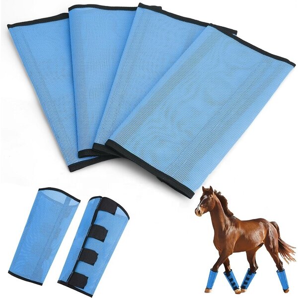 Horse Fly Boots Factory - Breathable Mesh Leggings Set