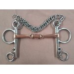 Horse Bit Manufacturer - Pelham Cherry Roller Snaffle Bits