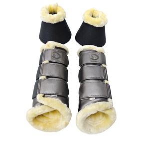 Horse Boots Supplier - Faux Fleece Lined Brushing Boots