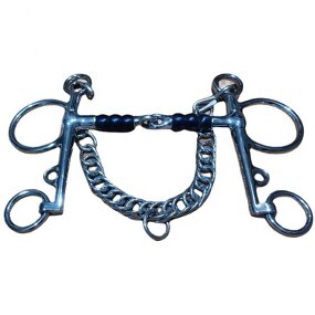 Horse Bit Manufacturer - Pelham Cherry Roller Snaffle Bits