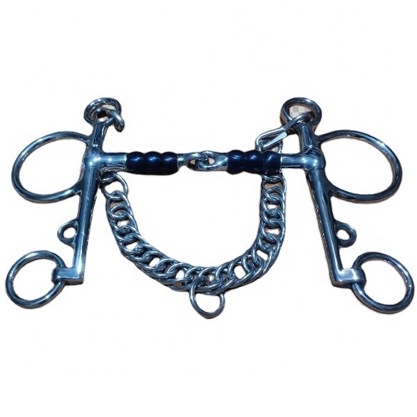 Horse Bit Manufacturer - Pelham Cherry Roller Snaffle Bits