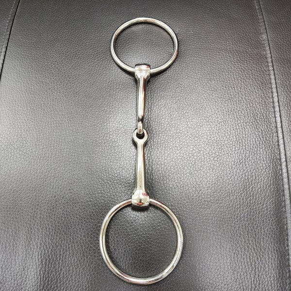 Horse Bit Manufacturer - Silver Iron Jointed Snaffle