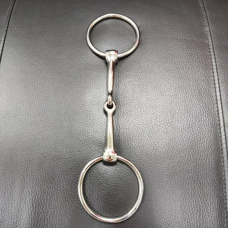Horse Bit Manufacturer - Silver Iron Jointed Snaffle