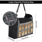 Horse Hay Bag Manufacturer - Portable Slow Feed Bag Factory