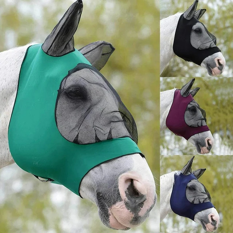 Horse Fly Mask Manufacturer - Lightweight Breathable Veil