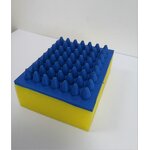 Curry Comb Supplier - Rubber Grooming Sponge Brush Factory