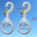 Snap Clip Factory - Rubber Coated Brass Swivel Supplier