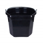 Water Bucket Supplier - 20L Flat Back Plastic Bucket