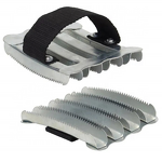 Curry Comb Manufacturer - Metal Massage Comb with Strap