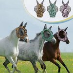 Horse Fly Mask Manufacturer - Elastic Mask with Ears UV