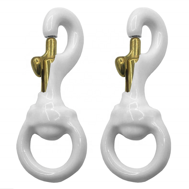 Snap Clip Factory - Rubber Coated Brass Swivel Supplier