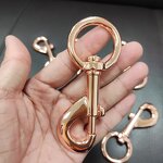 Snap Hook Manufacturer - Zinc Alloy Brass Swivel Carabiner