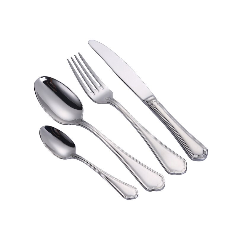 Cutlery Set Manufacturer - Bulk Custom Logo 18/10 American Style