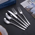 Flatware Set Factory - Elegant Mirror Silver Classic Catering Set