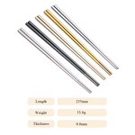 Chopsticks Factory - Bulk Reusable 304 Custom Pattern Eco-Friendly