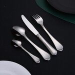 Cutlery Set Manufacturer - Bulk Custom Logo 18/10 American Style