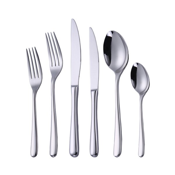 Flatware Set Factory - Elegant Mirror Silver Classic Catering Set
