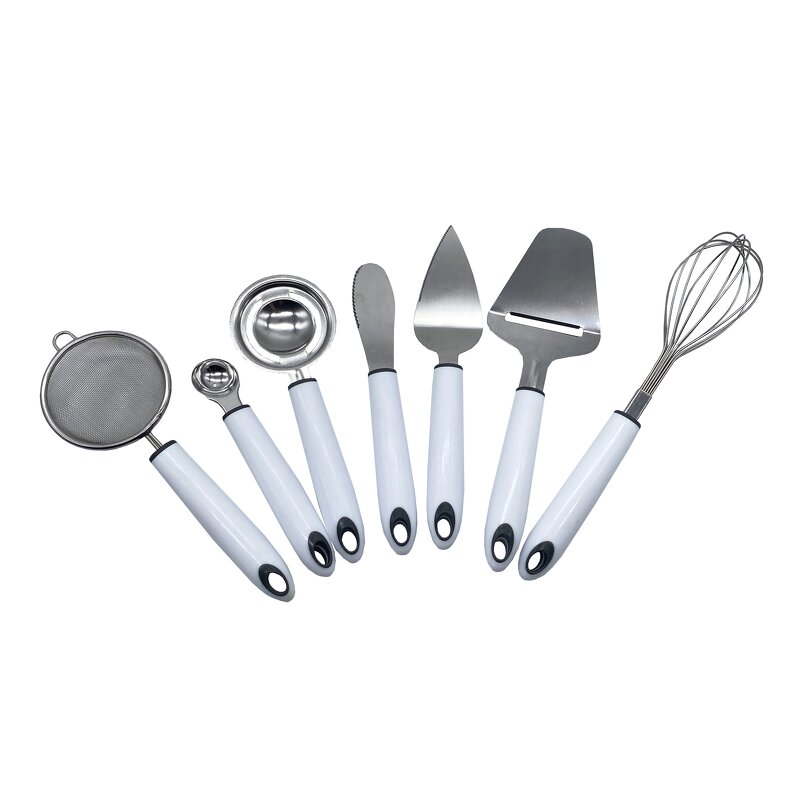 Cooking Utensils Factory - PP Handle Stainless Steel Baking Tools