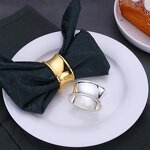 Napkin Rings Factory - Modern High Gloss Polished Wedding Decor