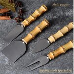 Cheese Knives Set Manufacturer - Natural Bamboo Handle Eco-Friendly