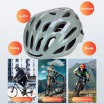 Mountain Bike Helmet Factory - Detachable Magnetic Goggles Rear Light