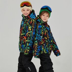Ski Suit Factory - Children Veneer Double Board Thickened Set