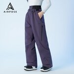 Snow Trousers Factory - Unisex Outdoor Waterproof Warm Straight-leg
