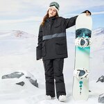 Skiing Suits Factory - New Winter Solid Color Professional Snowboard