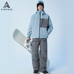 Ski Jacket Factory - Winter 3L Warm Thickened Loose Overcoats