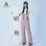 Bib Snow Pants Manufacturer - Unisex 3L Waterproof Windproof Loose