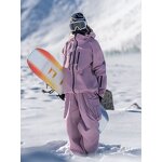 Ski Suit Manufacturer - Women Snowboarding -40 Degrees Windproof Split