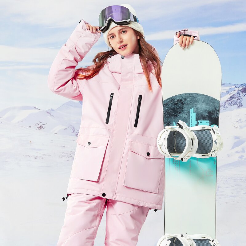 Ski Jacket Factory - Freestyle Women Waterproof Hooded Outerwear