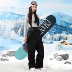 Snowboarding Trousers Factory - Men New Big Pocket Baggy Winter