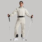 Ski Jumpsuit Factory - Women Winter Thermal Thicken Waterproof Windproof