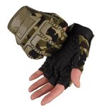 Motorcycle Gloves Manufacturer - Breathable Summer Polyester Half Finger