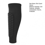 Soccer Shinguard Manufacturer - Double Layers Thickened Soft Honeycomb