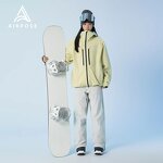 Snow Trousers Factory - Unisex Outdoor Waterproof Warm Straight-leg