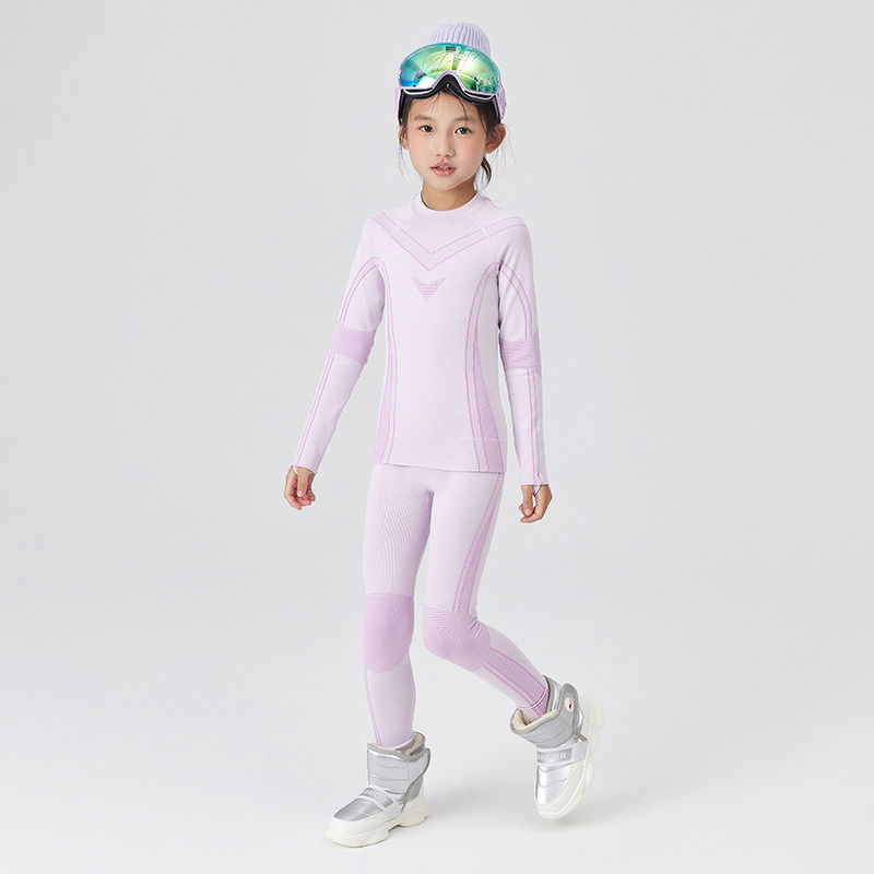Ski Underwear Set Manufacturer - Kids Compression Fitness Gym Suit